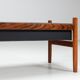 Hugo Frandsen large planter in rosewood Spottrup Denmark 1960