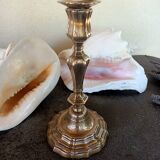 18th century chiseled bronze candlestick