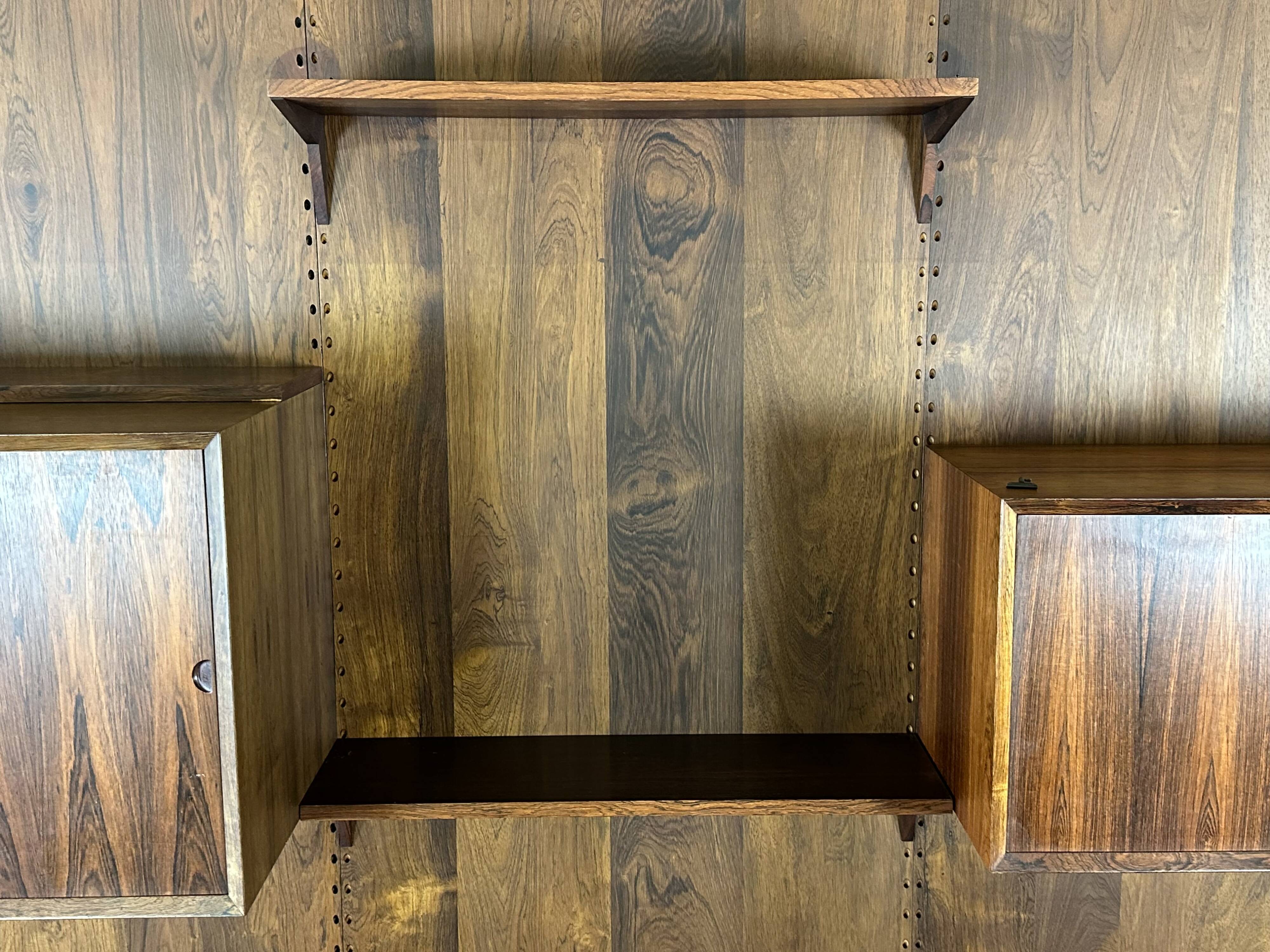 1960s 1970s Rio Rosewood Shelving System by Poul Cadovius for Cado Denmark