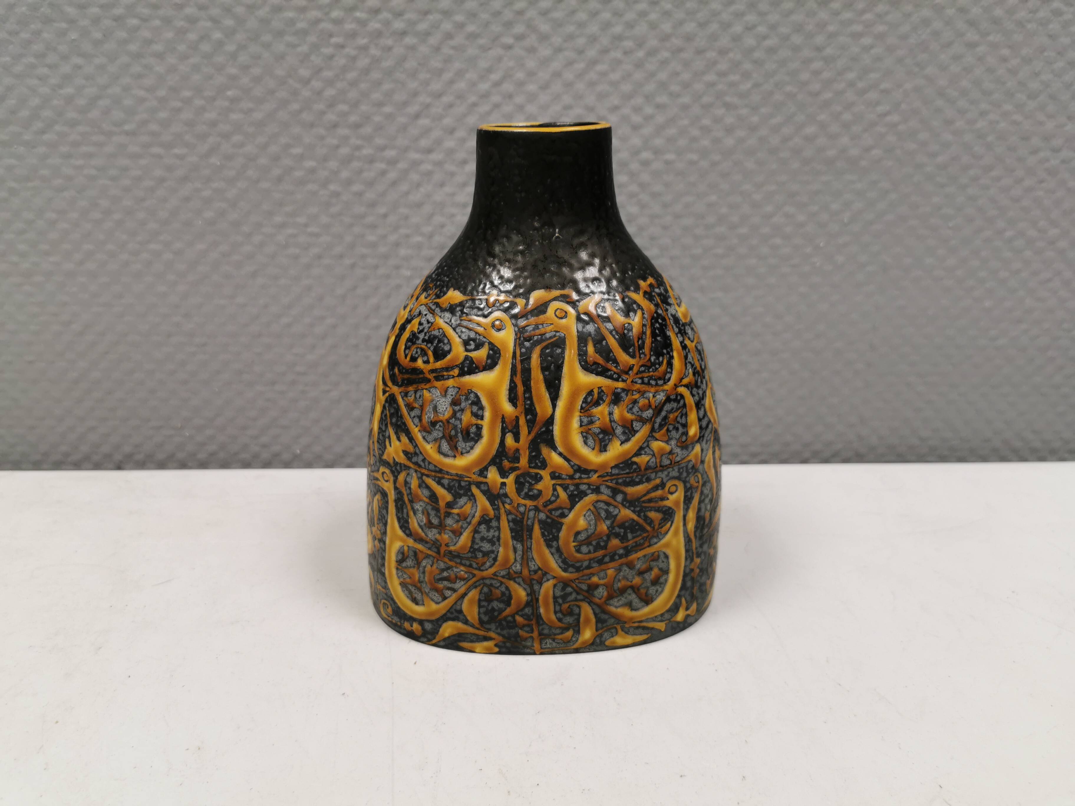 Vase from Danish Royal Copenhagen/Aluminia. By Nils Thorsson, BACA series