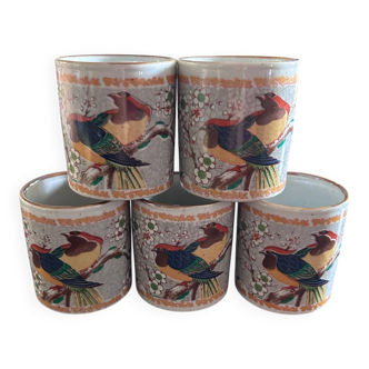 Set of 5 espresso cups