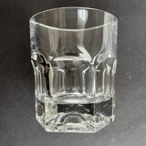 6 verres à whisky en cristal