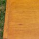 Vintage Golden Blond Oak Chest of drawers Feet Compass 6 Drawers 1 Door 50s