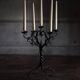 Wrought iron chandelier
