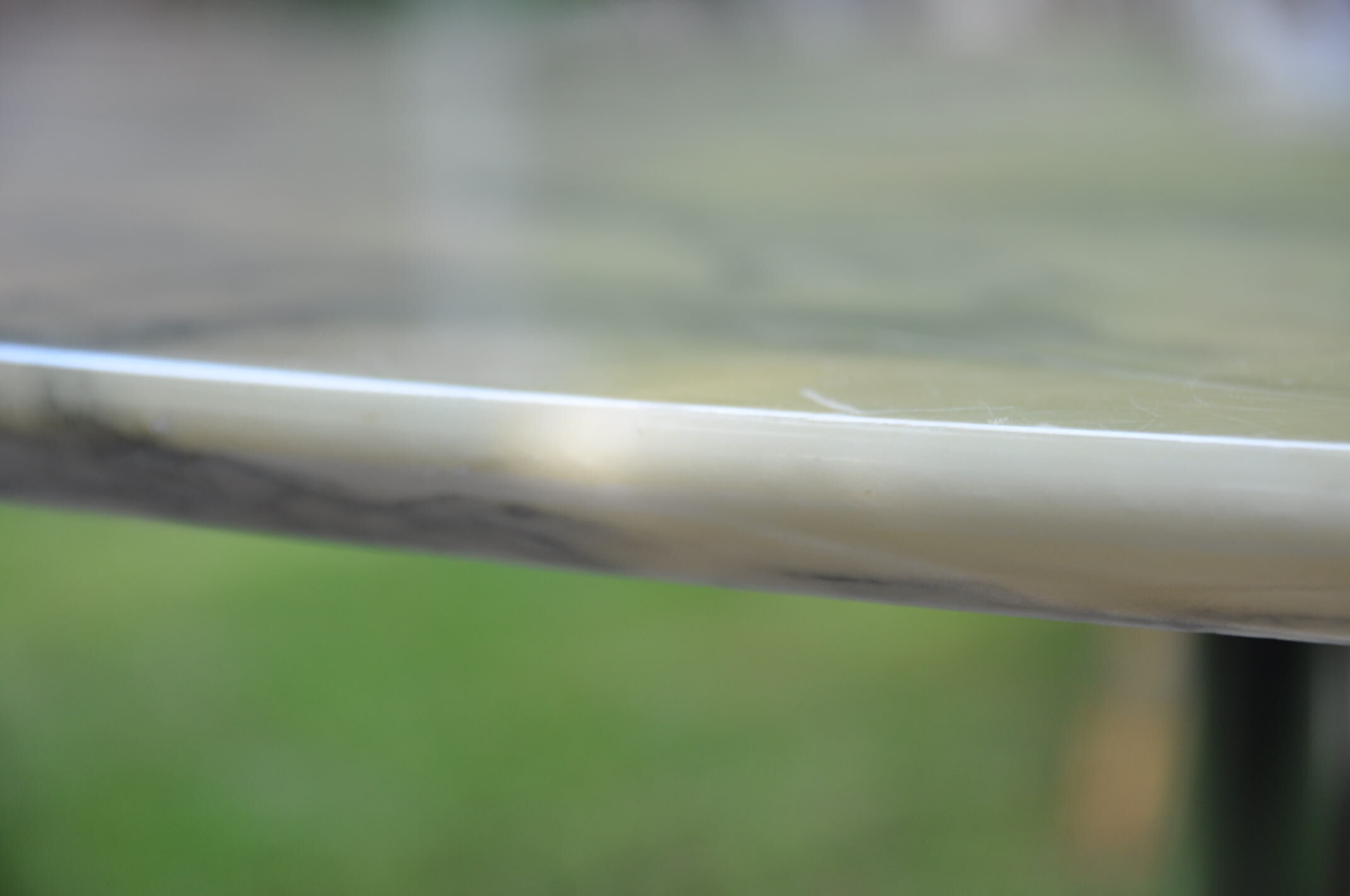 Meal table, oval, marble, 70