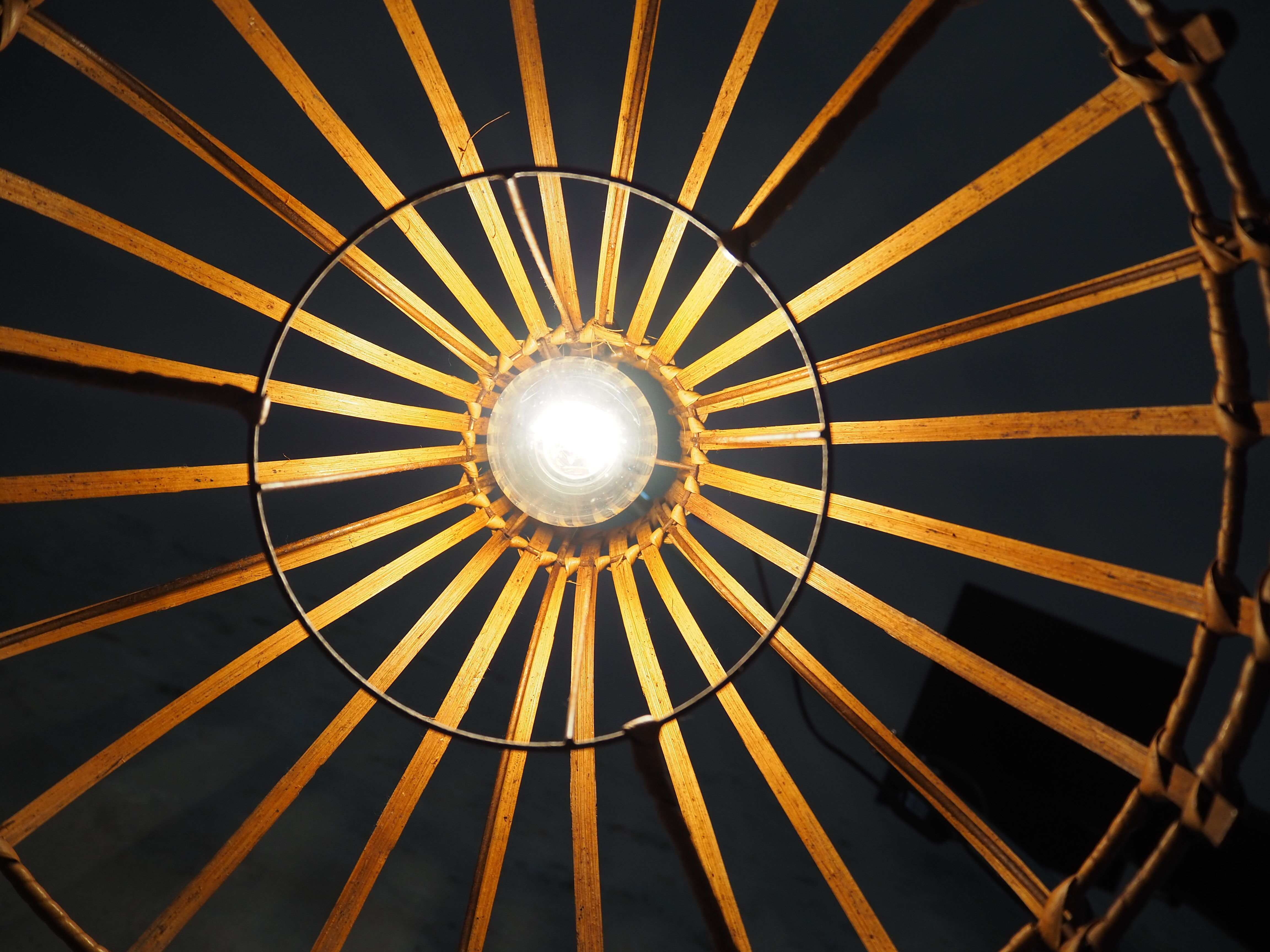 Rattan suspension of the 1960s