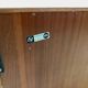 Rosewood Tambour Cabinet By Kai Kristiansen For Feldballes