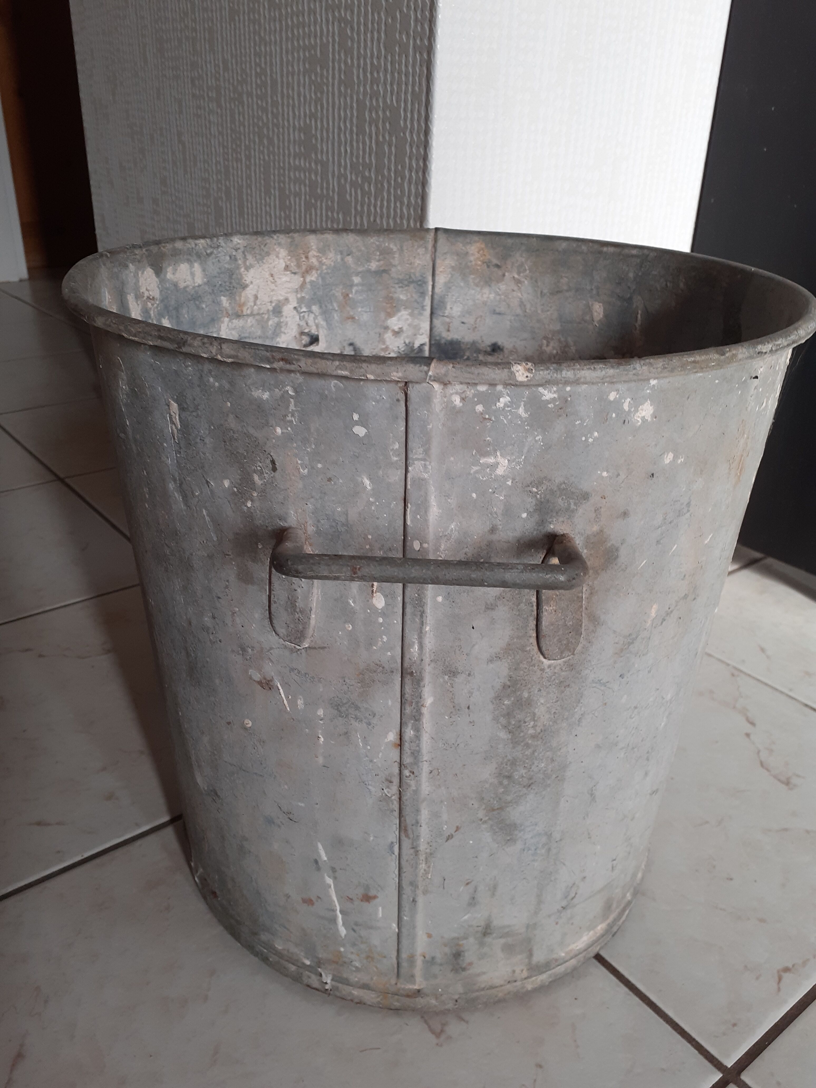 Vintage zinc bucket