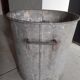 Vintage zinc bucket