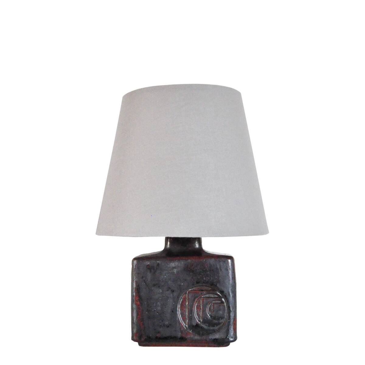 Glazed Stoneware Table Lamp by Desiree Stentøj, Denmark