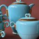 Saint-Clement art deco coffee service