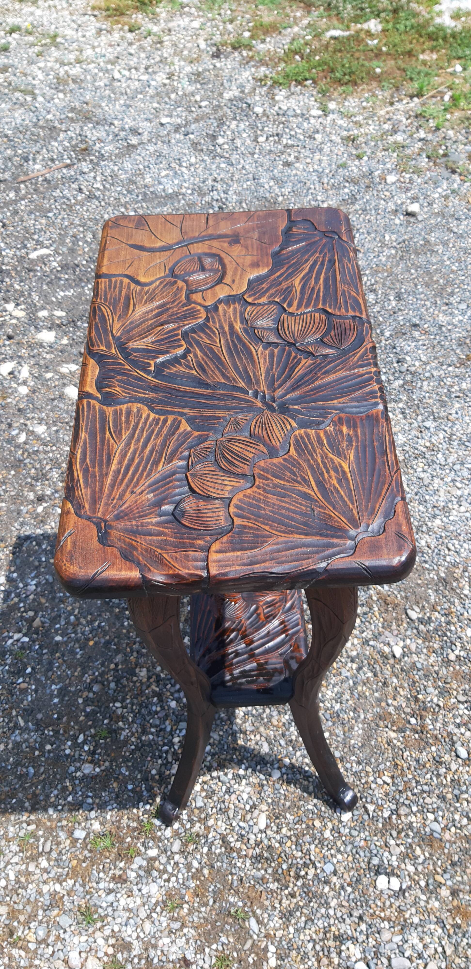 Art Nouveau Wood Tablet