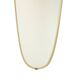 Vintage Rockabilly Freeform Mirror Gold Fifties