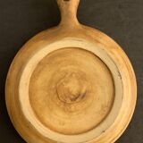 2 plats en grès, Poterie la Colombe, 1970
