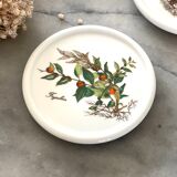 6 under glass porcelain 1970