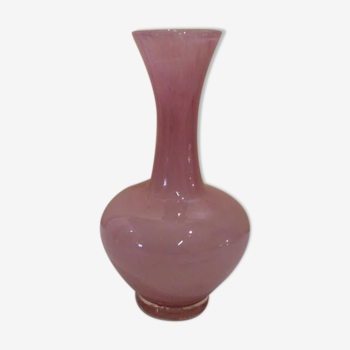 Pink vase soliflore