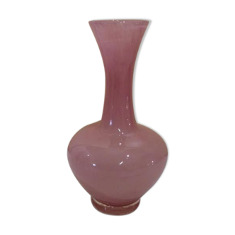 Pink vase soliflore
