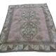 Vintage Turkish Oushak rug 121x140 cm