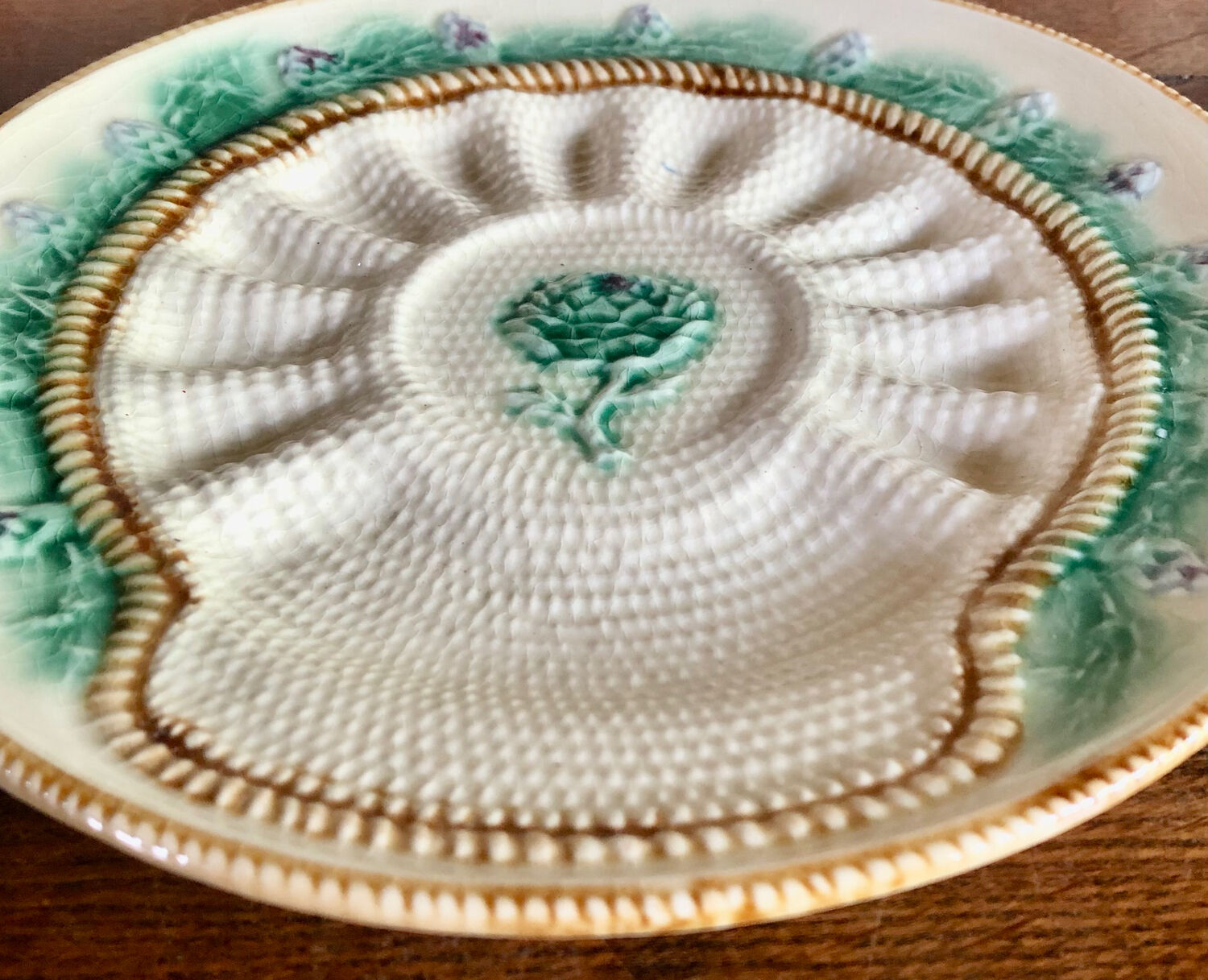 Flat plate in Longchamp slurry