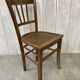 Mismatched bistro chairs x4