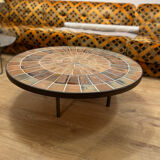 Table basse en céramique par Roger capron 1950