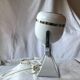 Vintage eye ball table lamp 1970 Italian Prova white