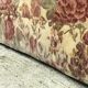 vintage flowered two-seater / sofa / sofa