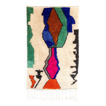 Moroccan Berber rug Beni Ourain 240X160CM