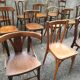 Lot de 15 chaises bistrot vintage
