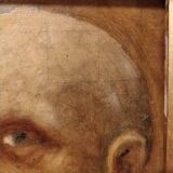 Portrait of a man painting XIX e