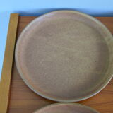 Set of 6 stoneware plates