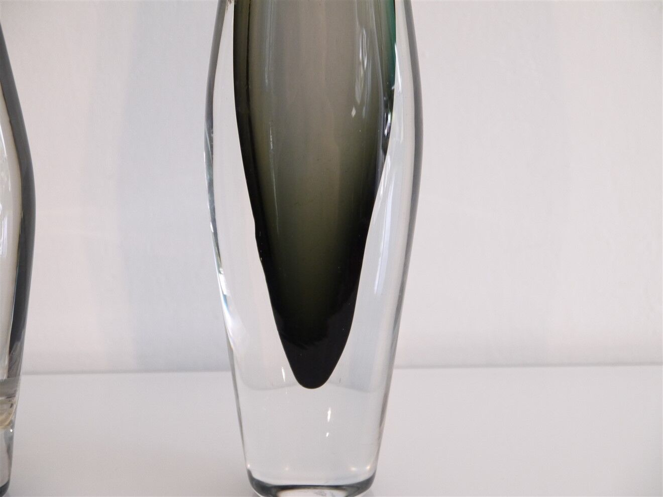 Paire de vases scandinave "sommerso" 1960