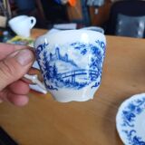 3 vintage cups and saucers