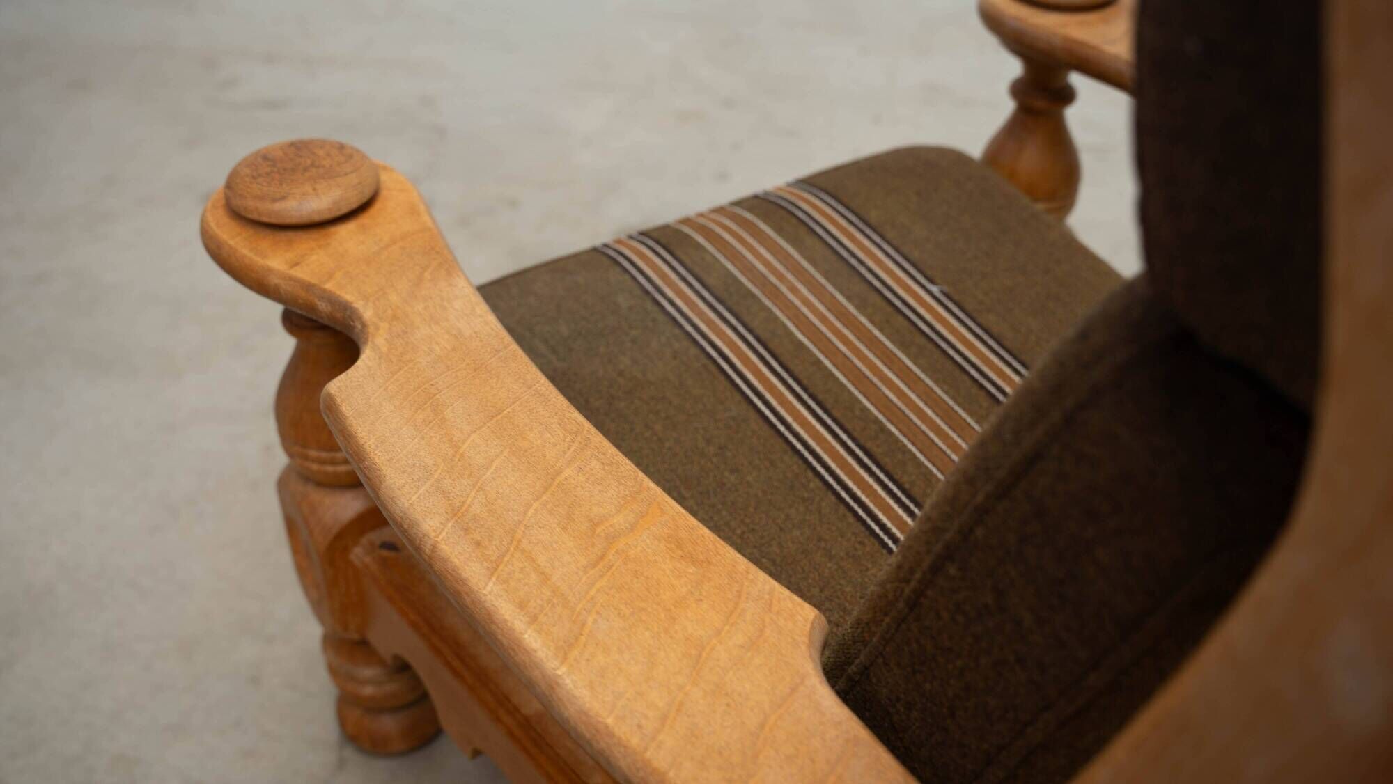 Danish Low Back Lounge Chair