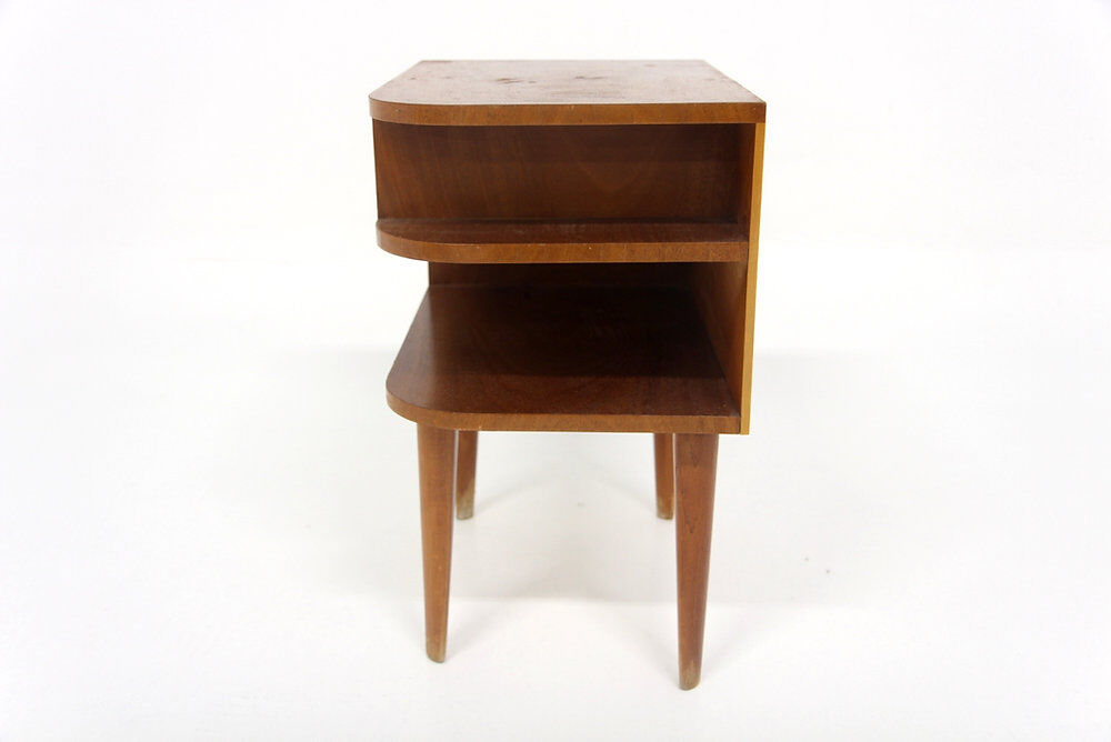 Mahogany bedside table, Swedish Modern, Sweden, 1940.