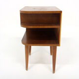 Mahogany bedside table, Swedish Modern, Sweden, 1940.