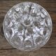 Vase, pique-fleurs 20 trous rond en verre