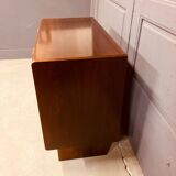 Wall cabinet A.A. Patijn for Zijlstra Joure, 1950s, walnut