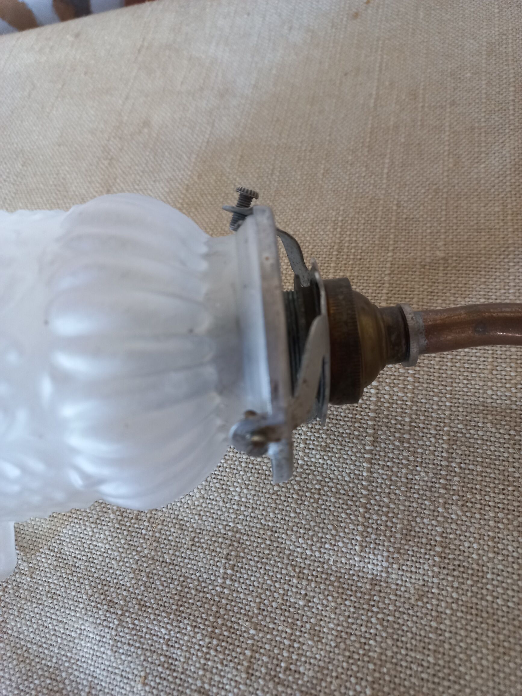 Wall lamp tulip gooseneck