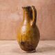 Glazed terracotta jug, rolled rim