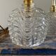 Set of two vintage electric chiseled glass handhelds