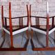 Czech Art Deco Dining Table and Chairs by J. Kotěra for Josef Motka - Litovel, 1900s, Set of 4