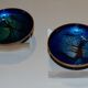 Pair of Scandinavian enamelled copper bowls, Norway, circa 1960.