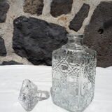 Glass whisky decanter
