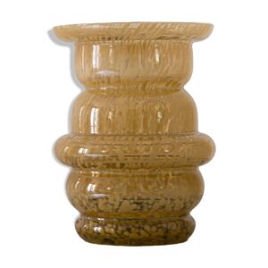 Vase en verre soufflé
