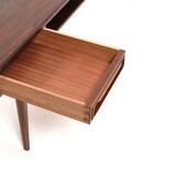 Rectangular Rosewood Coffee Table with Two Drawers, Denmark