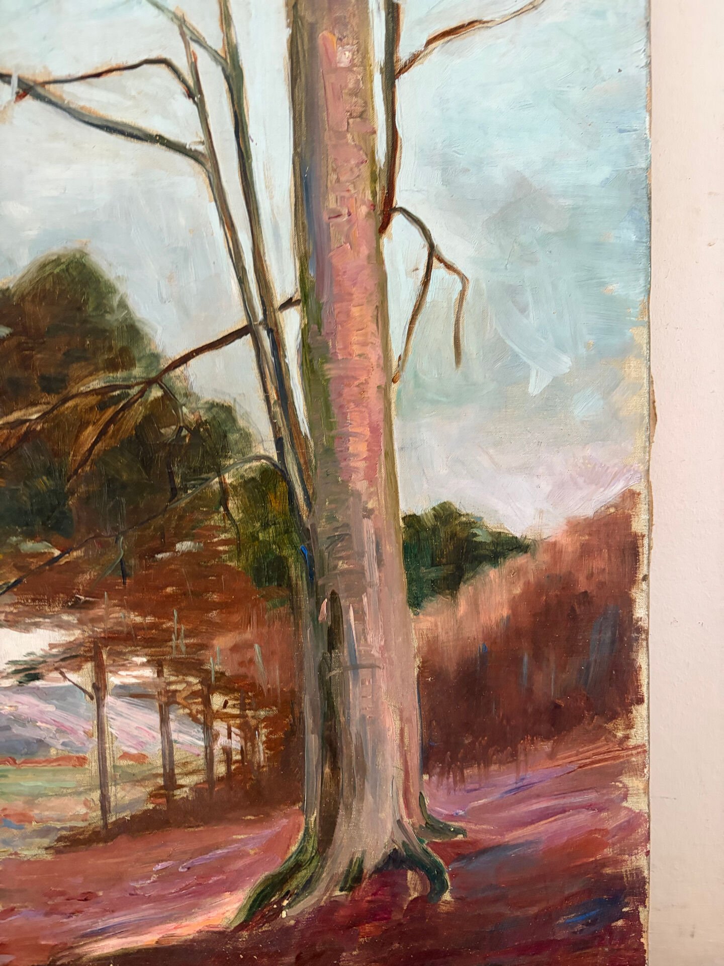 Paysage de Vernon du XXeme siècle
