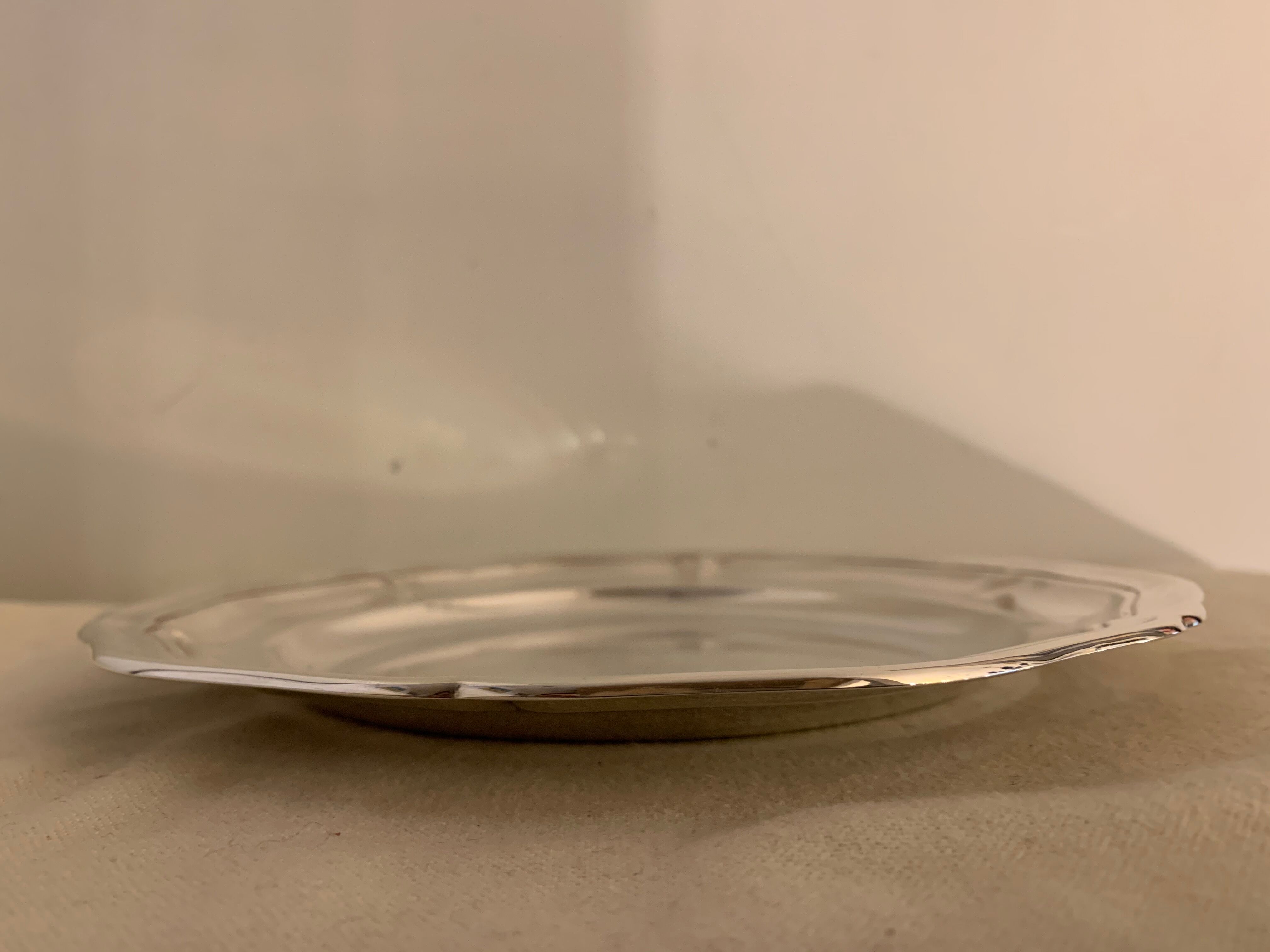 Christofle silver metal caviar service