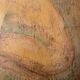Painting signed oil on wood female portrait “belle époque”
