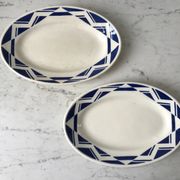 Duo of raviers Badonviller Courtilles art deco 30s